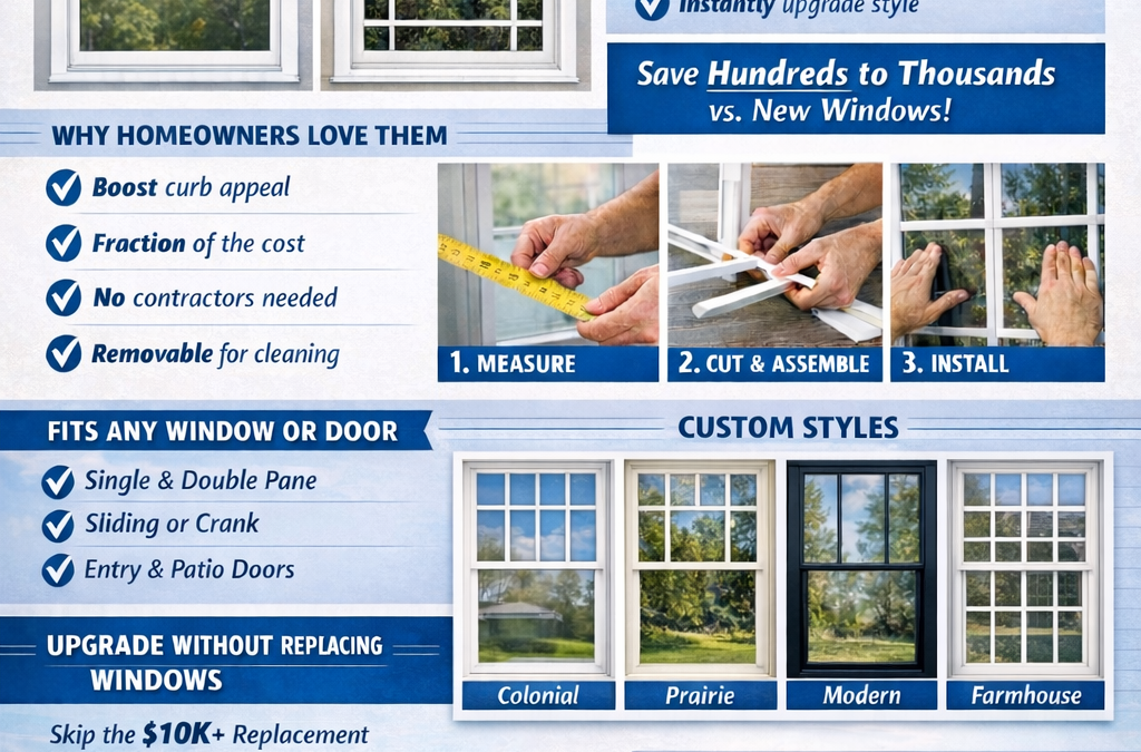 Can You Add Grids To Existing Windows? Don’t Replace—Do This Instead