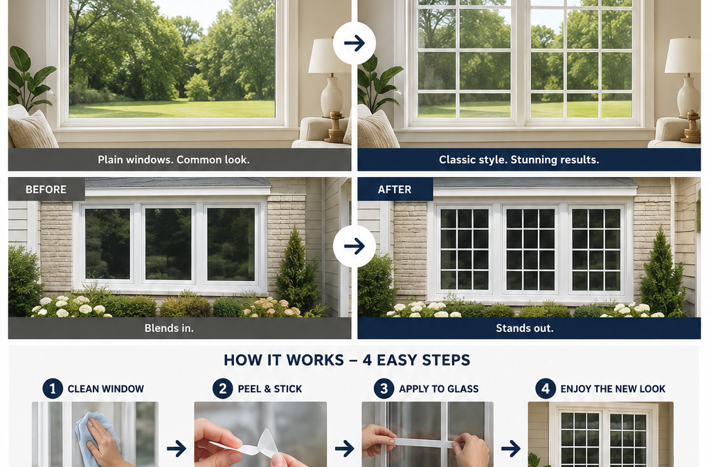 How to Add Window Grids Without Replacing Your Windows