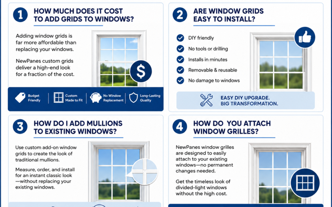 How Much Does It Cost to Add Grids to Windows?